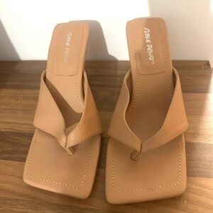 Public Desire Camel Women's Sandals